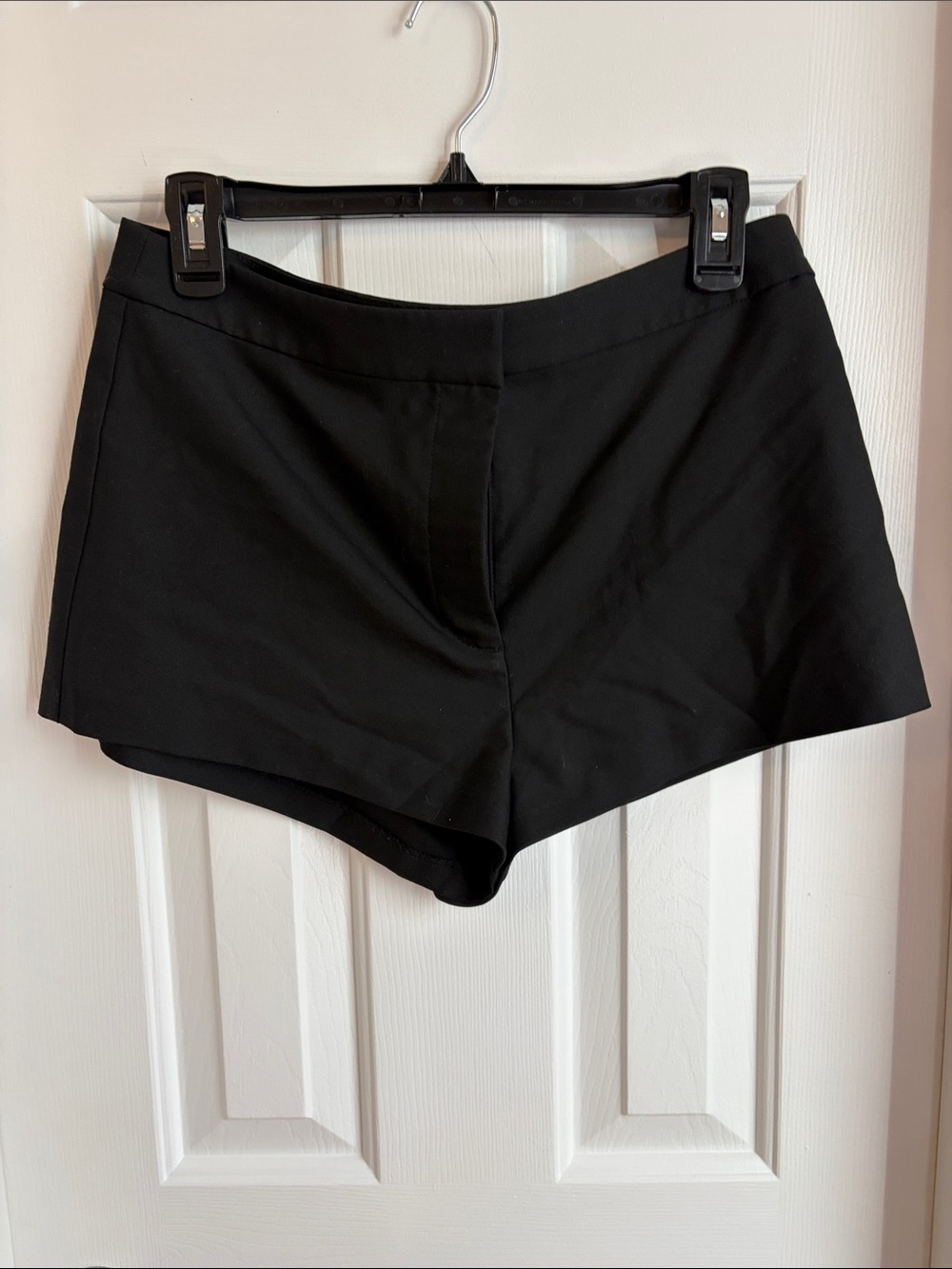 naked wardrobe Black High-Waist Tailored Shorts